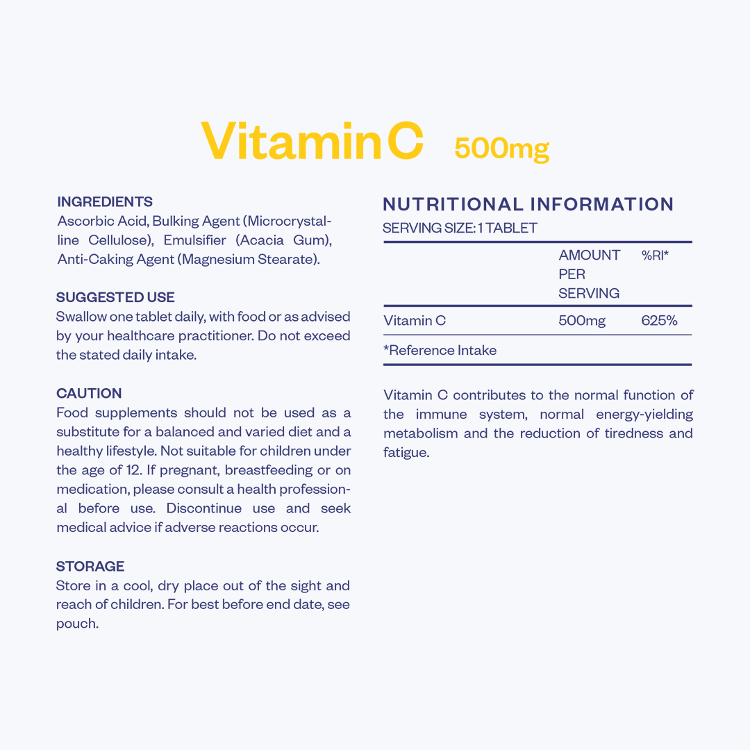 Vitamin C Tablets - 500mg