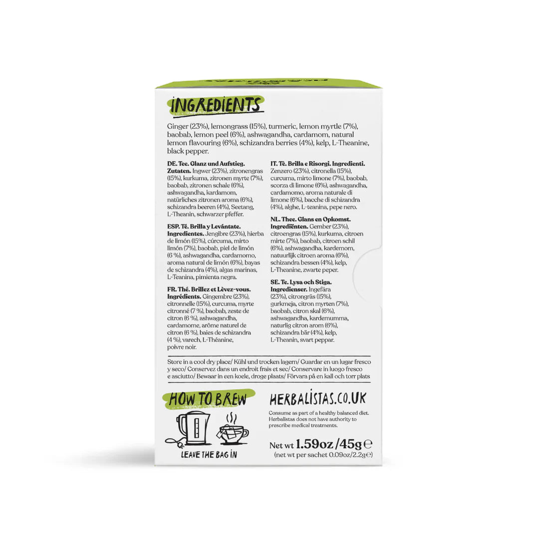 Herbalistas - Shine & Rise Tea
