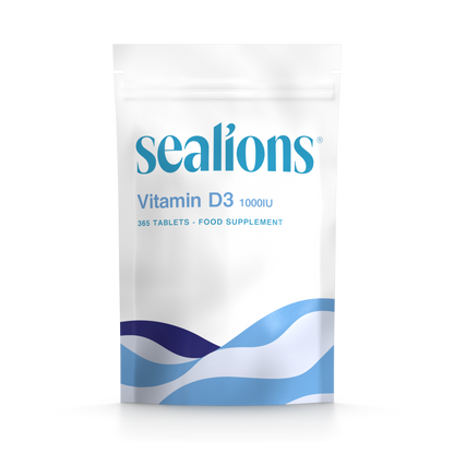 Vitamin D 1000iu Tablets - 25µg